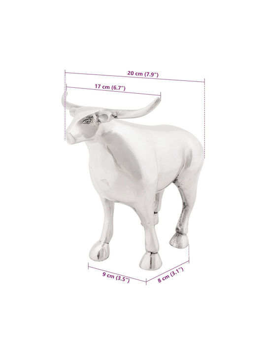 vidaXL Decorative Statuette made of Metal 20x17x23cm 1pcs