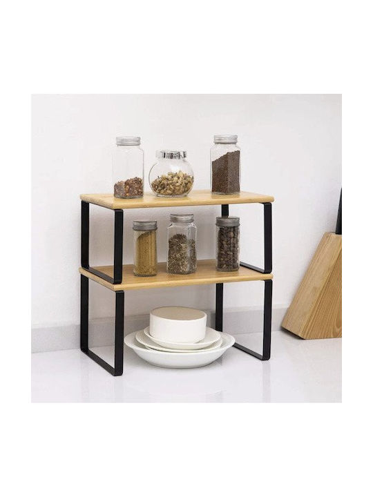 Ruhhy Επιτραπέζια Βάση Bamboo 33.5x19.5εκ. 2τμχ Μπεζ