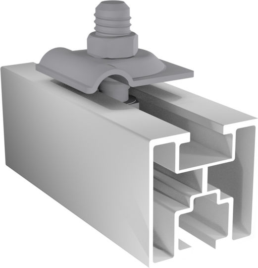 19914 19914 Multi-purpose Clamp 1 Conductor Φ8-12 Profil Pv Φ17|1 Plate & Hexagonal St Tzn