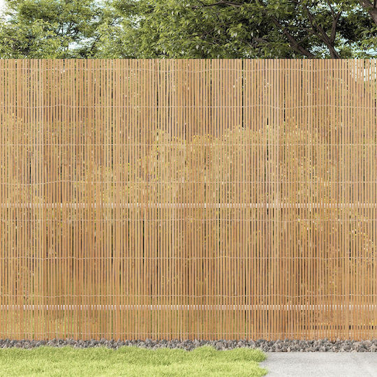 vidaXL Bamboo Fencing with Whole Reed Bamboo 1.8x4m
