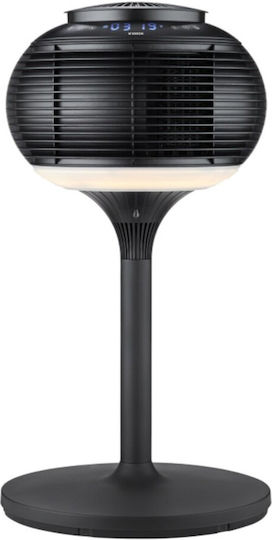 N'Oveen Pedestal Fan 20W With Remote Control Black