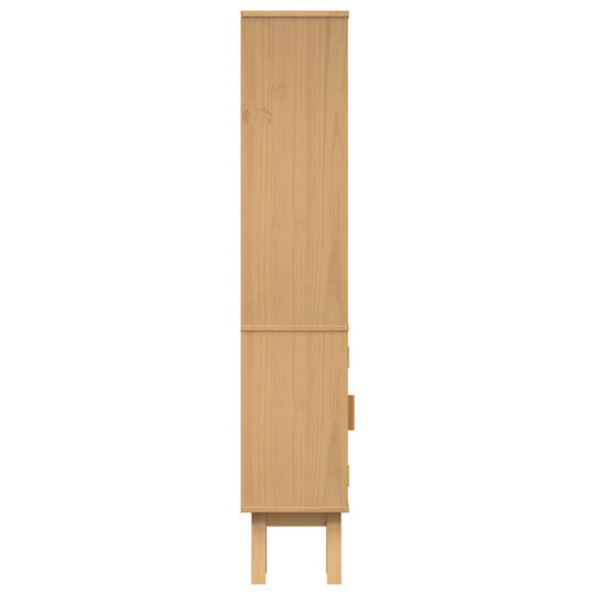 vidaXL Στήλη Μπάνιου Δαπέδου Μ35xΒ30xΥ159cm Καφέ