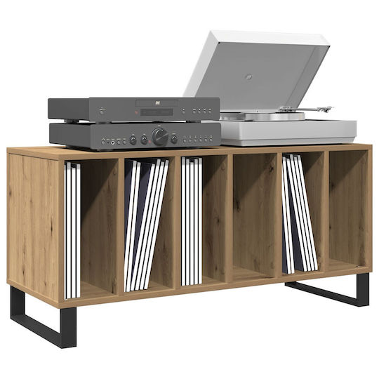 vidaXL Wood Hi-Fi Furniture Brown 38x100x48cm