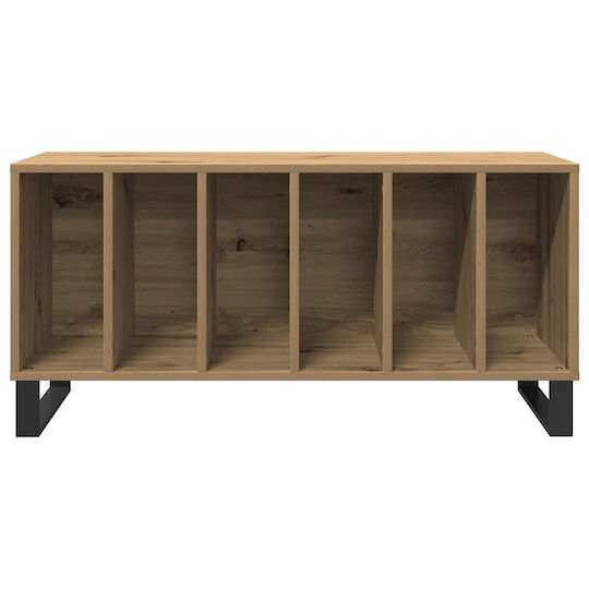 vidaXL Wood Hi-Fi Furniture Brown 38x100x48cm