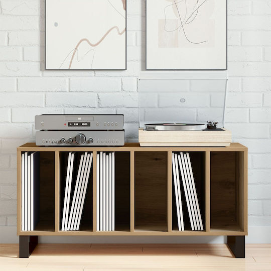 vidaXL Wood Hi-Fi Furniture Brown 38x100x48cm