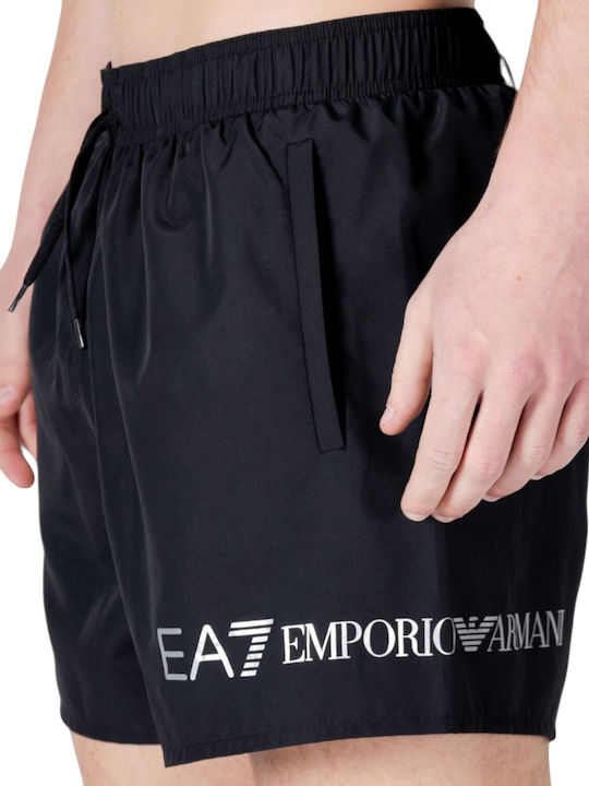 Emporio Armani Men's Swimwear Shorts Silver-black 7M000519AF13049