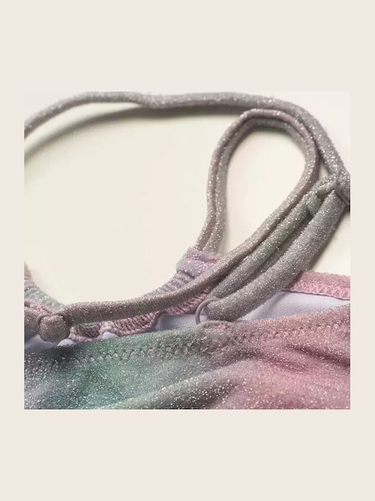 Losan Kinder Badeanzug Bikini Lila