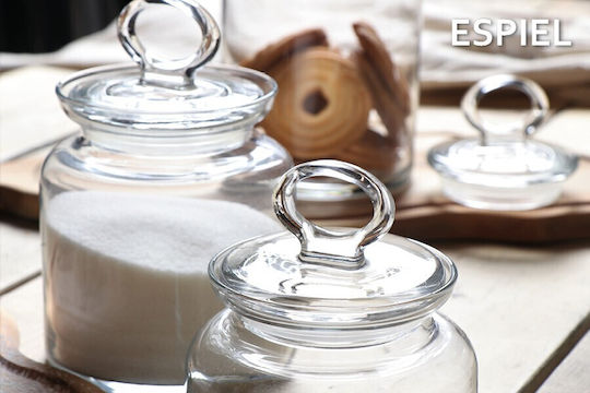 Espiel Kitchen Σετ Βάζα Γενικής Χρήσης με Καπάκι Γυάλινο 1000ml Espiel Kitchen Σετ Βάζα Γενικής Χρήσης με Καπάκι Γυάλινο 1000ml