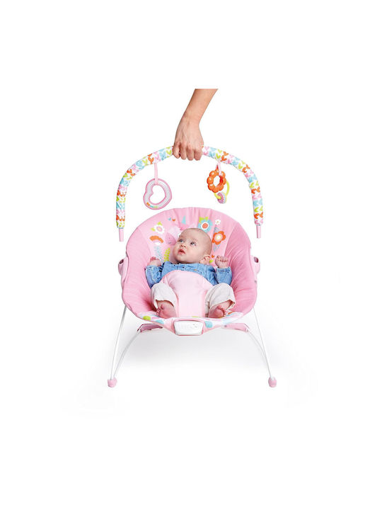 Bright Starts Manual Baby Relax Fanciful Fantasy Pink