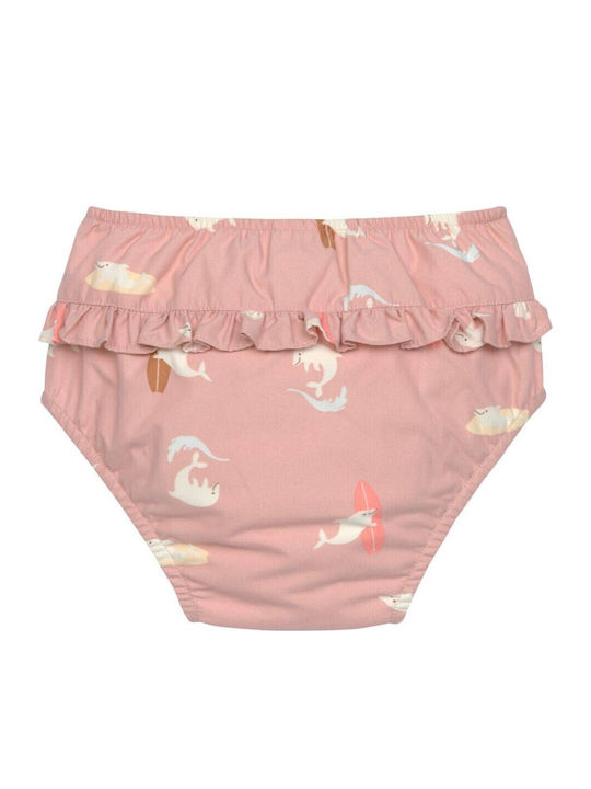 Laessig Dolphin Peach Детски Костюм За Баня Пелена Peach
