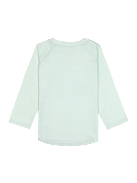Laessig Camper Sea Foam Παιδικό Μαγιό Μπλούζα με Μακρύ Μανίκι Mint