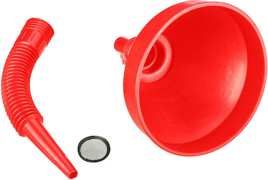 Relaxdays Plastik Trichter Mit Sieb Set 5 Stück 10034230