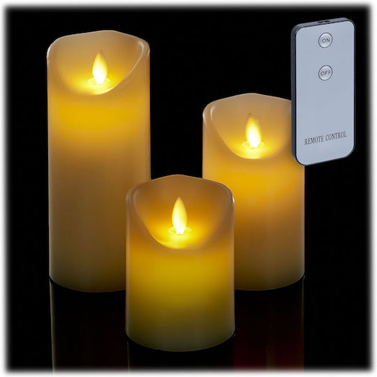 Relaxdays Φωτιστικό LED Κερί