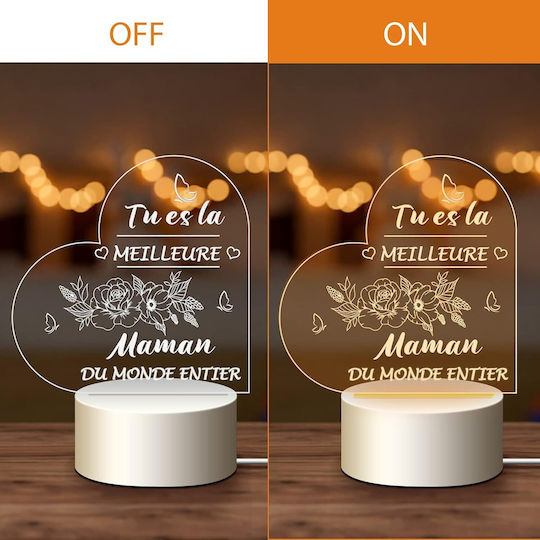 Prezent Dekorative Lampe Herz