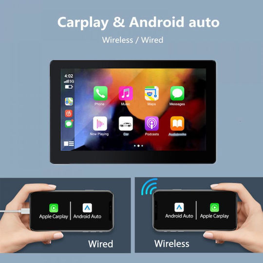 Ecran Multimedia 7" Pentru Tabloul De Bord Auto Cu Apple CarPlay Android Auto Bluetooth GPS