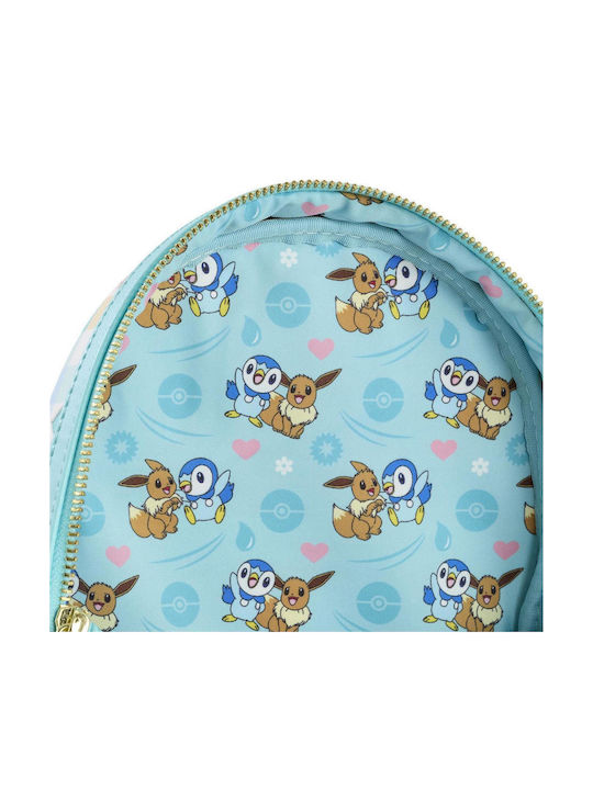 Loungefly Παιδική Τσάντα Πλάτης Πολύχρωμη Pokemon Piplup Eevee Friends Mini
