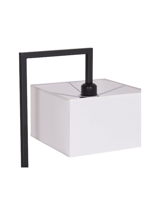 HomeMarkt Floor Lamp H170xW1cm. with Socket for Bulb E27 Black