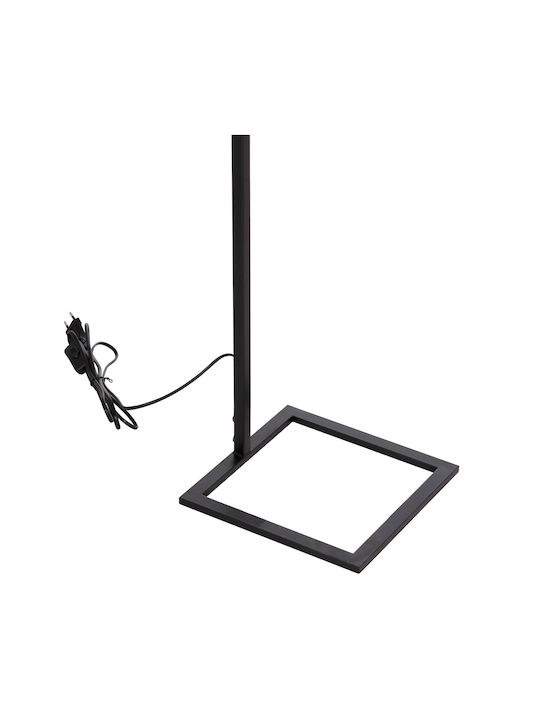 HomeMarkt Floor Lamp H170xW1cm. with Socket for Bulb E27 Black