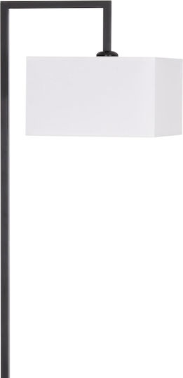 HomeMarkt Floor Lamp H170xW1cm. with Socket for Bulb E27 Black