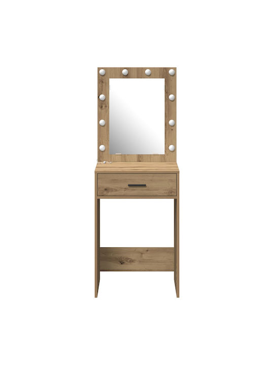Тоалетна за грим Walnut с Огледало 50x41x135бр