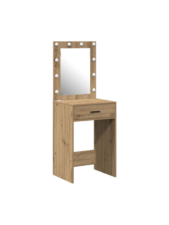 Тоалетна за грим Walnut с Огледало 50x41x135бр