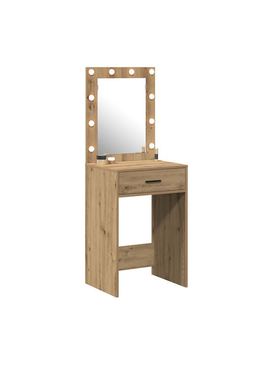 Тоалетна за грим Walnut с Огледало 50x41x135бр
