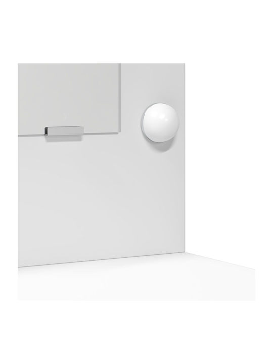 Schminktisch Hölzern White 50x41x135cm