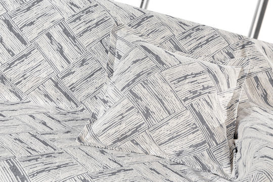Guy Laroche Three-Seater Sofa Throw Chenille 180x300cm Smoke
