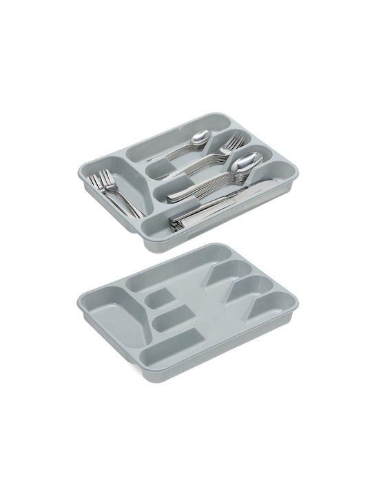 Relaxdays Drawer Cutlery Tray Plastic 33x25x4cm