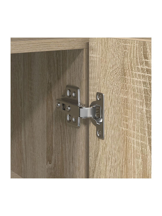 Bufet Dulap Sonoma Engineered Wood Brown 116x30x75cm