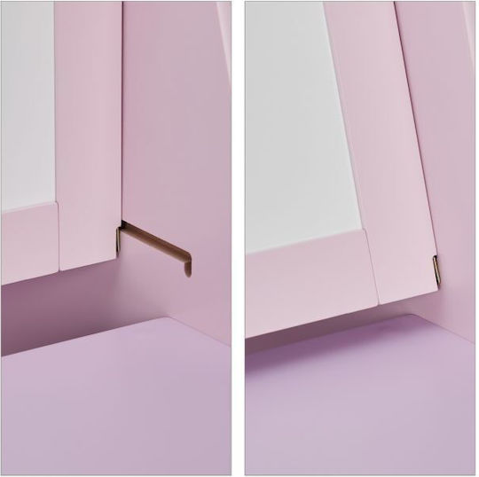 Set Mese Pentru Copii Cu Scaune Violet Relaxdays