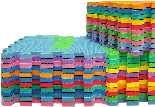 Deuba Puzzle de podea educativ pentru copii cu litere 36buc