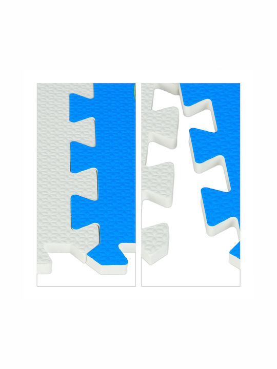 Relaxdays Interaktives Kinder-Bodenpuzzle Design 9-teilig