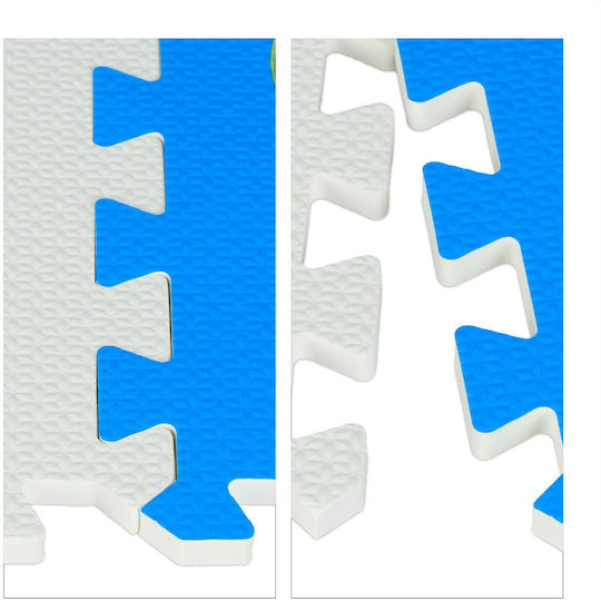 Relaxdays Puzzle De Podea Interactiv Design 9 Piese