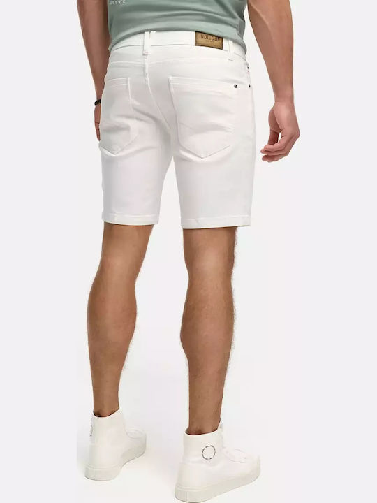 Herrenshorts Jeans White