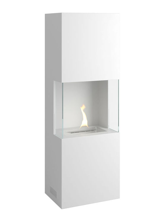 Tenderflame Τζάκι Εσωτερικού Χώρου Μεταλλικό Λευκό