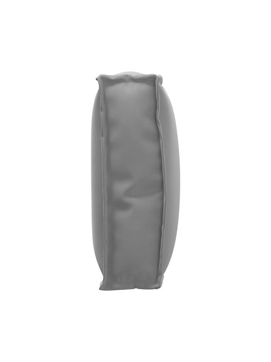 vidaXL Wasserdichtes Sitzbank-Kissen mit Rückenlehne in Grau 40x60cm