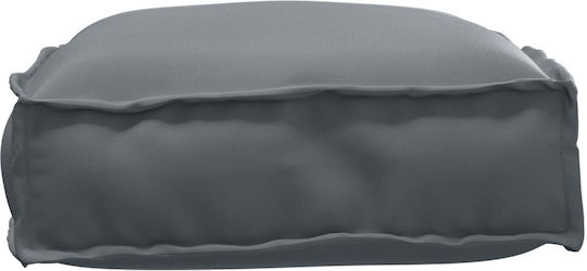 vidaXL Μαξιλάρι για Παγκάκι Παλέτας Ανθρακί 40x60εκ.