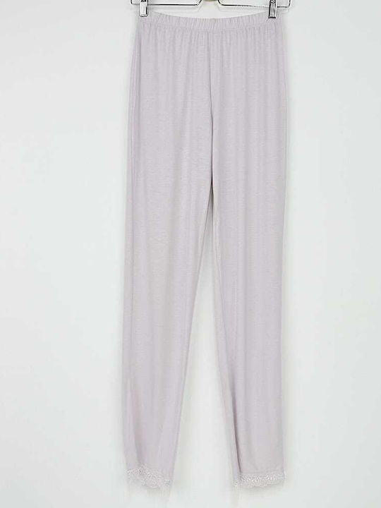 Fuanna Summer Women's Pyjama Set Soft Purple