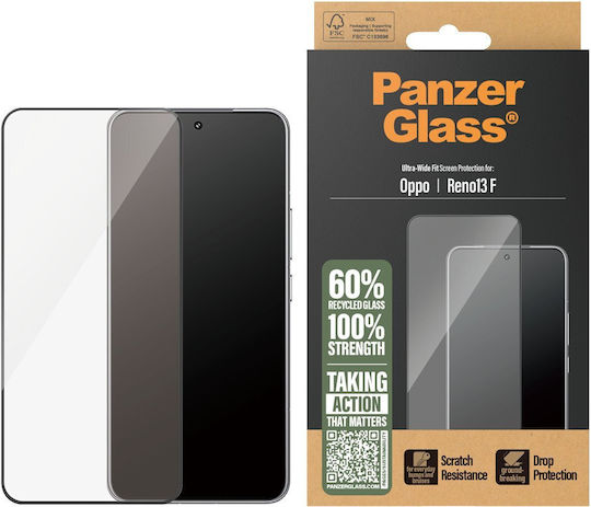 PanzerGlass Tempered Glass Black (Oppo Reno13 F / FS)
