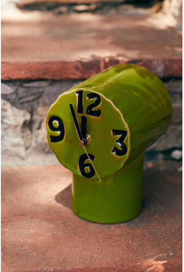 HK Living Ceas De Masă Cu Indicatori Verde ACL0003