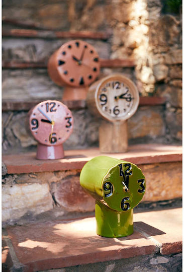 HK Living Ceas De Masă Cu Indicatori Verde ACL0003
