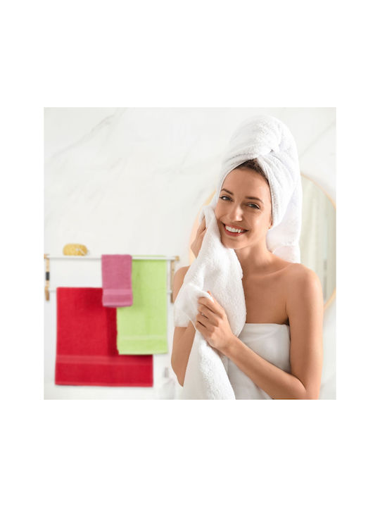 Relaxdays Single Wall-Mounted Bathroom Freestanding Towel Rack ​20x20cm White