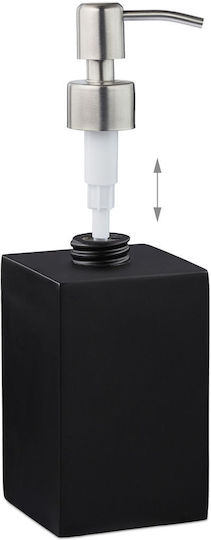 Relaxdays Dispenser Bucătărie Plastic Negru 300ml