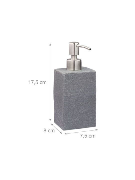 Relaxdays Spender Küche Kunststoff Gray 200ml
