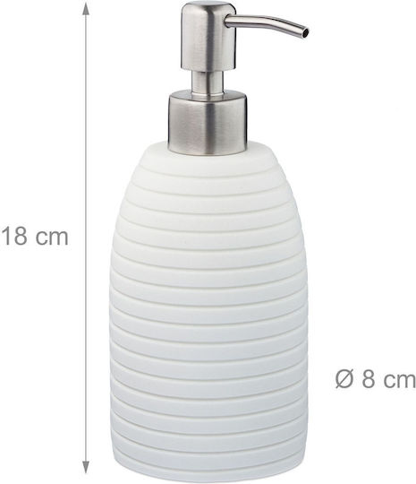 Relaxdays Spender Küche Kunststoff Gray 300ml