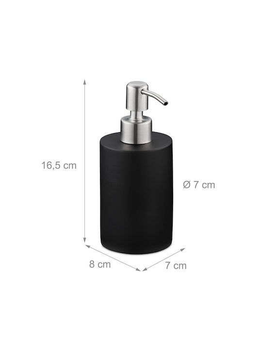 Relaxdays Dispenser Kitchen Plastic Gray 180ml