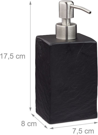 Relaxdays Dispenser Bucătărie Plastic Gri 200ml