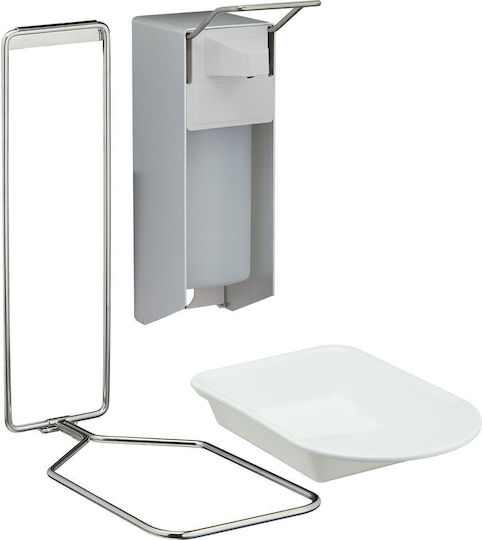 Relaxdays Montat pe perete Dispenser Plastic Alb 500ml