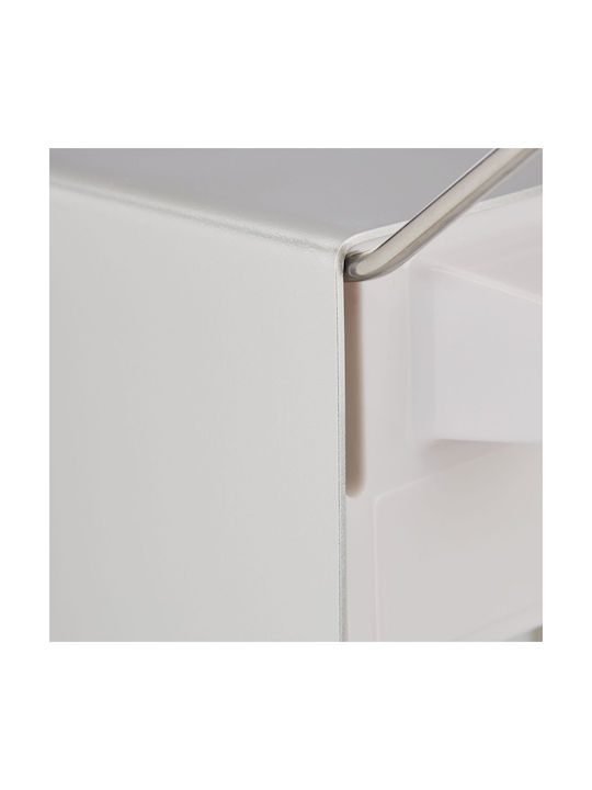 Relaxdays Επιτοίχιο Dispenser Πλαστικό Λευκό 500ml